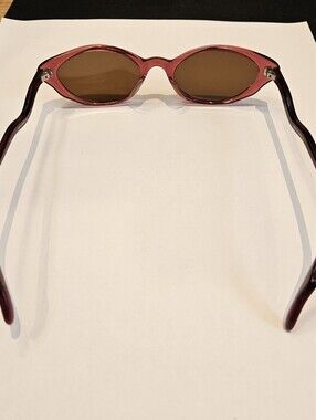 Martine Sitbon 6210 Cat Eye Oval Eyeglass Frames Burgundy 49-18-145 Japan READ
